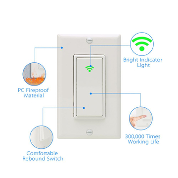 US Standard Tuya Universal Smart Wi-Fi Wall Merchanical Switch