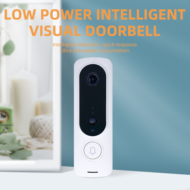 PIR Motion Detection Smart Home Video Doorbell 1080p Smart Phone Wireless Wifi Video Doorbell Camera