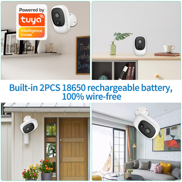 1080p Low Power Battery Smart Camera Wireless Camera Outdoor Family Safety Camera