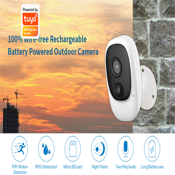 1080p Low Power Battery Smart Camera Wireless Camera Outdoor Family Safety Camera