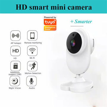 Baby Monitor Fixed Home with Mini Motion Detection Wifi Smart Indoor Security Camera