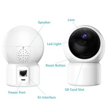 Smart Life Home Security Waterproof Mini Battery Monitor Video Digital Network Wifi Smart Baby Monitor Camera With Cry Detection
