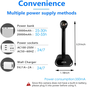 Tuya Home System Mini Wireless Micro Hidden Audio Video Cctv Security Camera