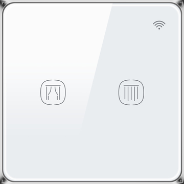 UK Standard Intelligent Curtain Controller Phone App Control Tuya Smart Iot Home Curtain Switch ZigBee