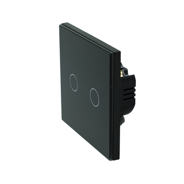 EU Standard 2 Gang Smart Light Switch Voice Control Light On Off Tuya Smart Life App Control Light Switch