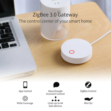 Hot selling 2021 Reddot Award Smart Tuya Zigbee3.0 Hub Gateway Smart Home Bridge Smart Life App Wireless Remote Controller