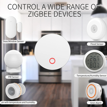 Hot selling 2021 Reddot Award Smart Tuya Zigbee3.0 Hub Gateway Smart Home Bridge Smart Life App Wireless Remote Controller