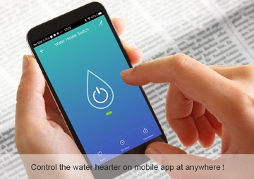 Tempered Glass Touch Smart Boiler Switch Control Water Heater By Mobile App Remote Timer Switch Boiler