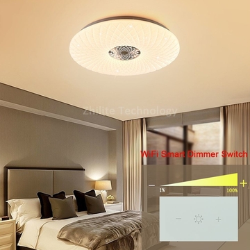 Amazon Alexa Smart Wifi Dimmer Wall Switch Socket Electric Light Tuya Smart Life App Control Light Switch