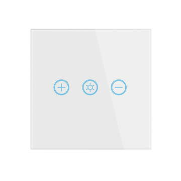 Glass Touch Panel Tuya Wifi Bulb Wireless Remote Adjustable Light Dimmer Touch Switch Smart For Lamp