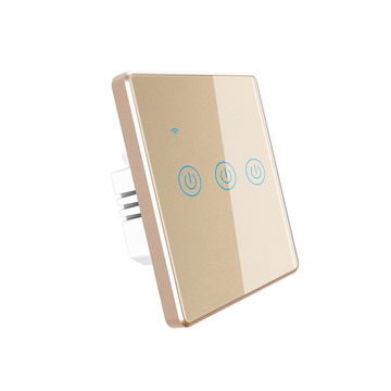 3 Gang EU UK Standard Tuya Smart Switch Light Electric Switch WiFi Smart Home Voice Control