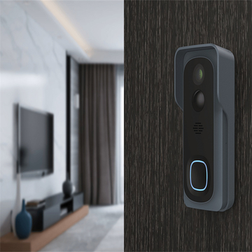 Luxuriant Smart Wireless 1080p HD Camera Anti-Theft Video Doorbell Ip54 Ingress Protection