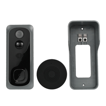 Luxuriant Smart Wireless 1080p HD Camera Anti-Theft Video Doorbell Ip54 Ingress Protection
