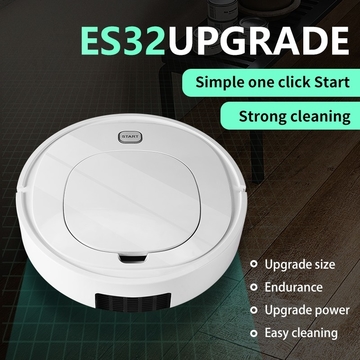 Newly Launched Household White Mute 800pa Vacuum Cleaning Robot Vacuum Cleaner