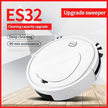 Newly Launched Household White Mute 800pa Vacuum Cleaning Robot Vacuum Cleaner