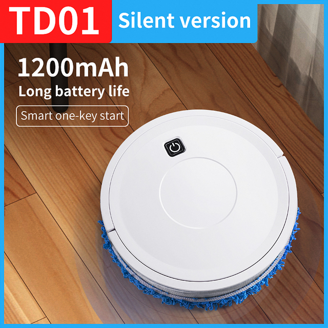 Modern style automatic vacuum cleaner smart robot with mop wet and dry dust floor cleaner sweeping robot