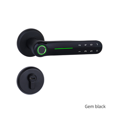 Hot Selling Indoor Smart Fingerprint Door Lock With Silent Lock Body Keyless Entry Home with Your Smartphone Mini Handle Lock