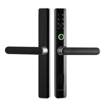 Zinc Alloy Smart Door Lock With Tuya WiFi Fingerprint Smartphone APP Remote Control For House Apartment