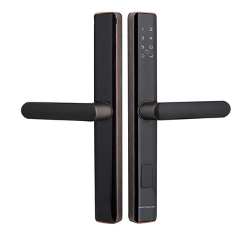Zinc Alloy Smart Door Lock With Tuya WiFi Fingerprint Smartphone APP Remote Control For House Apartment
