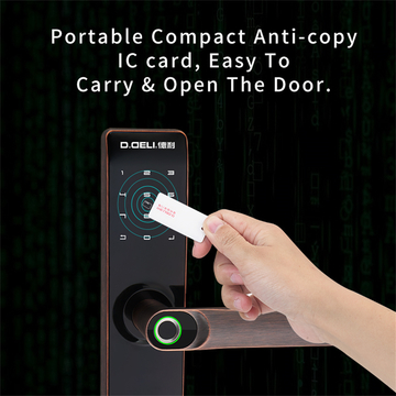 High Quality Hot Selling Fingerprint Indoor Tuya WiFi APP Smart Zinc Alloy TT Lock Door Lock for Apartment House