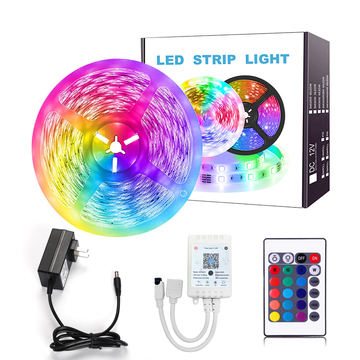 Tuya Smart LED Strip Light 16.4ft WiFi LED Lights Work with Alexa and Google Assistant RGB Colors with App Control