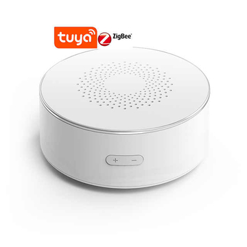 Zigbee Tuya Wireless Siren Alarm Detector Sensor Sound Light Alarm App Remote Control Work With Smart Life