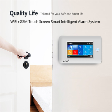 Homelife Security Wifi+gsm Touch Screen Smart Intelligent Alarm System To The Elderly Or Patients