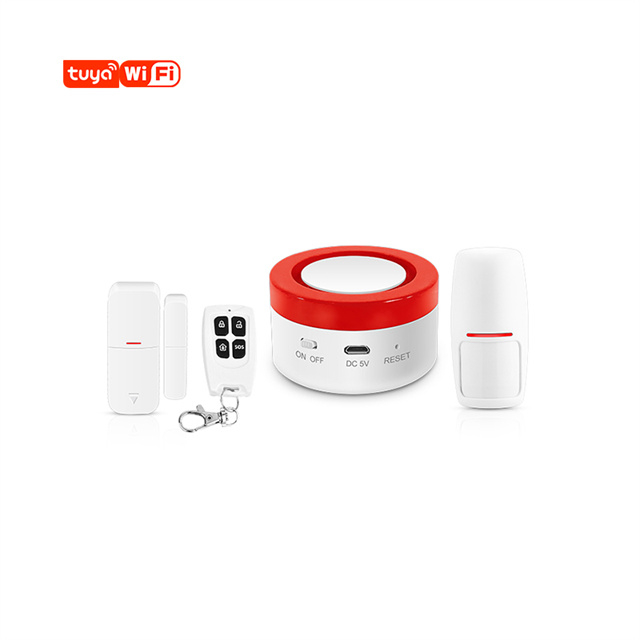 High quality Intelligent Gateway Alarm Number Combination Wifi Siren Alarm System