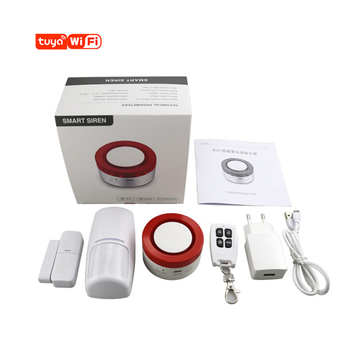 High quality Intelligent Gateway Alarm Number Combination Wifi Siren Alarm System