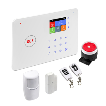 Popular Design Smart Wireless Alarm System SMS Smart Kit Tft Display Home Alarm Security System