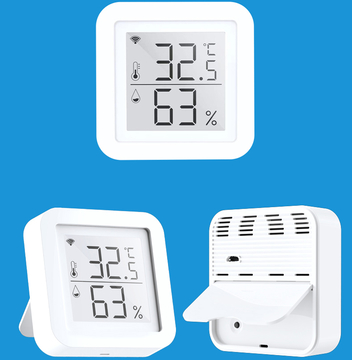 Factory Direct Digital Mini LCD Wfi Electronic Measuring Thermometer Hygrometer Weather Station