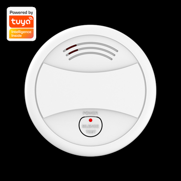 Wholesale Tuya Smart Energy-saving Battery Power Supply Mobile App Push Wifi Smoke Detector