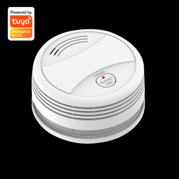 Wholesale Tuya Smart Energy-saving Battery Power Supply Mobile App Push Wifi Smoke Detector