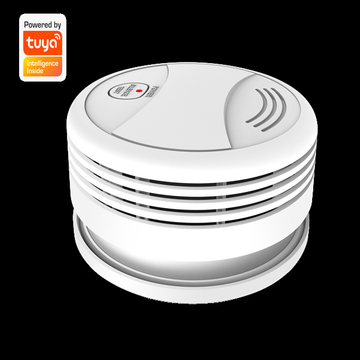 Wholesale Tuya Smart Energy-saving Battery Power Supply Mobile App Push Wifi Smoke Detector