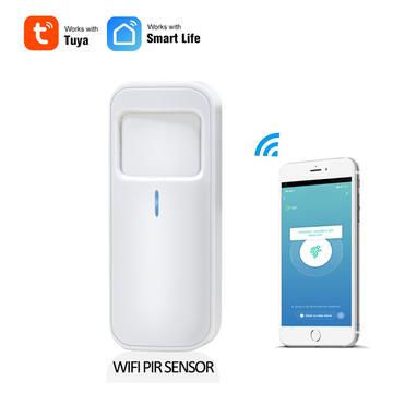 Sensitive Tuya Smart Wifi App Remote Control Human Motion Detection Sensor Household Security Motion Sensor