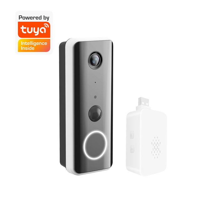 Remote Control Full HD PIR Detection Smart Video Doorbell Two Way Intercom IP65 Waterproof Smart Video Doorbell For Villa