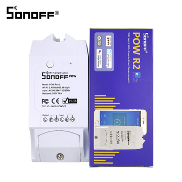 Smart Pow R2 16A 3500w Wifi Switch Controller Real Time Power Consumption Monitor Measurement