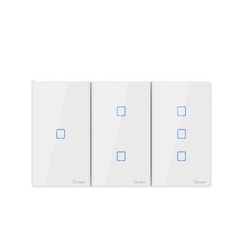 Sonoff Eu Us Uk Smart Wifi Wall Light Switch 1 2 3 Gang Touch/wifi/rf/app Remote Smart Home Wall Touch Switch Work With Alexa