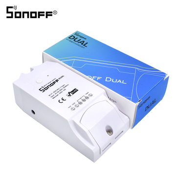 SONOFF  Smart Home Dual Wireless WIFI Switch Relay Module 10A 220V DIY Timing With wi-fi