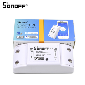 Sonoff WiFi Home With RF Receiver Remote Control Wireless Smart Timing Switch