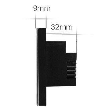 Glomarket Smart Home USB Charger Glass Panel Australia/New Zealand Building Wall Touch Sockets