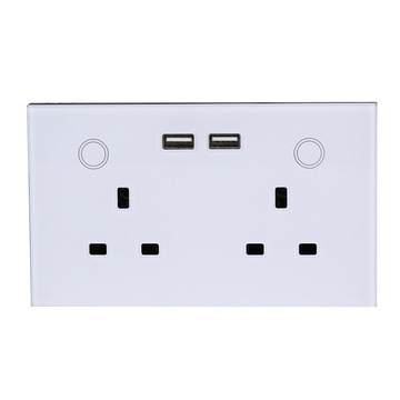 Smart Home UK Socket Wifi Wall Socket With Usb Socket Charger Wall Outlet