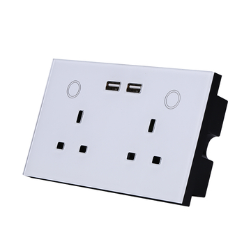 Smart Home UK Socket Wifi Wall Socket With Usb Socket Charger Wall Outlet