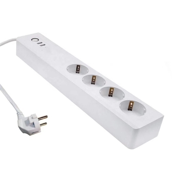 Tuya WiFi Smart Power Strip with 2 USB 3 Individual Control Plugs Work With Alexa Google Assistant