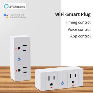 Tuya Wifi Smart Wall Plug Works With The Google Assistant Voice And Timing Control