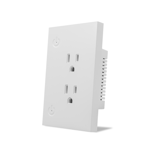 Tuya Smart In Wall Outlet With 2 AC 16A Individual Control By App