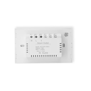 US Standard Tuya Smart In Wall Outlet Socket Outlet WiFi Wall Charger 16A