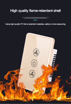 Glomarket Tuya Smart Wifi Fan Switch Us Standard
