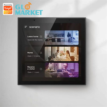 Glomarket 4 Inch Multi-functional WiFi Home Background Music System Tuya Zigbee Gateway