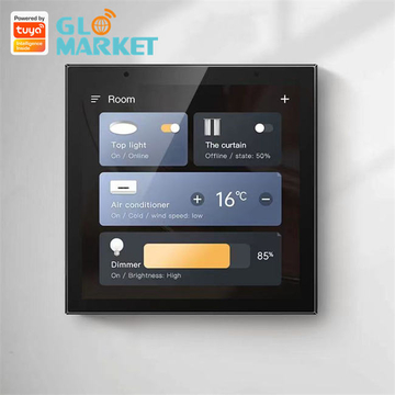 Glomarket 4 Inch Multi-functional WiFi Home Background Music System Tuya Zigbee Gateway